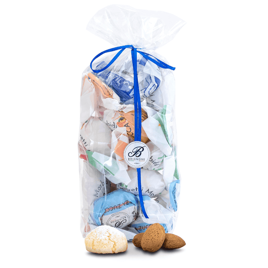 Amaretti Morbidi alla Frutta - Misti: Deliziosi biscotti artigianali piemontesi con varietà di frutta. Confezione regalo, acquista online con spedizione veloce