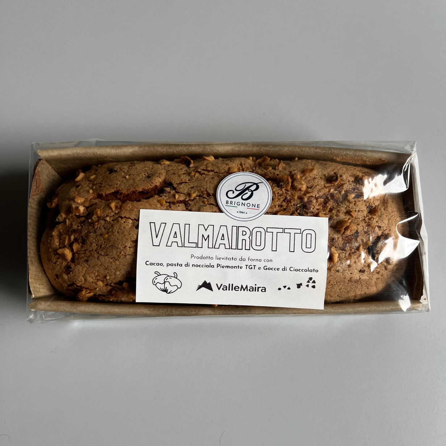 ValMairotto – Lievitato Tipico della Valle Maira con Cacao e Nocciole - gr 220