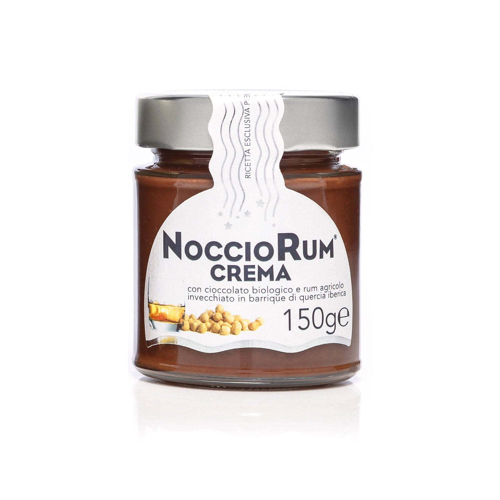 Nocciorum® - Crema spalmabile alcolica con Rhum e Nocciole IGP, acquista online, spedizione veloce